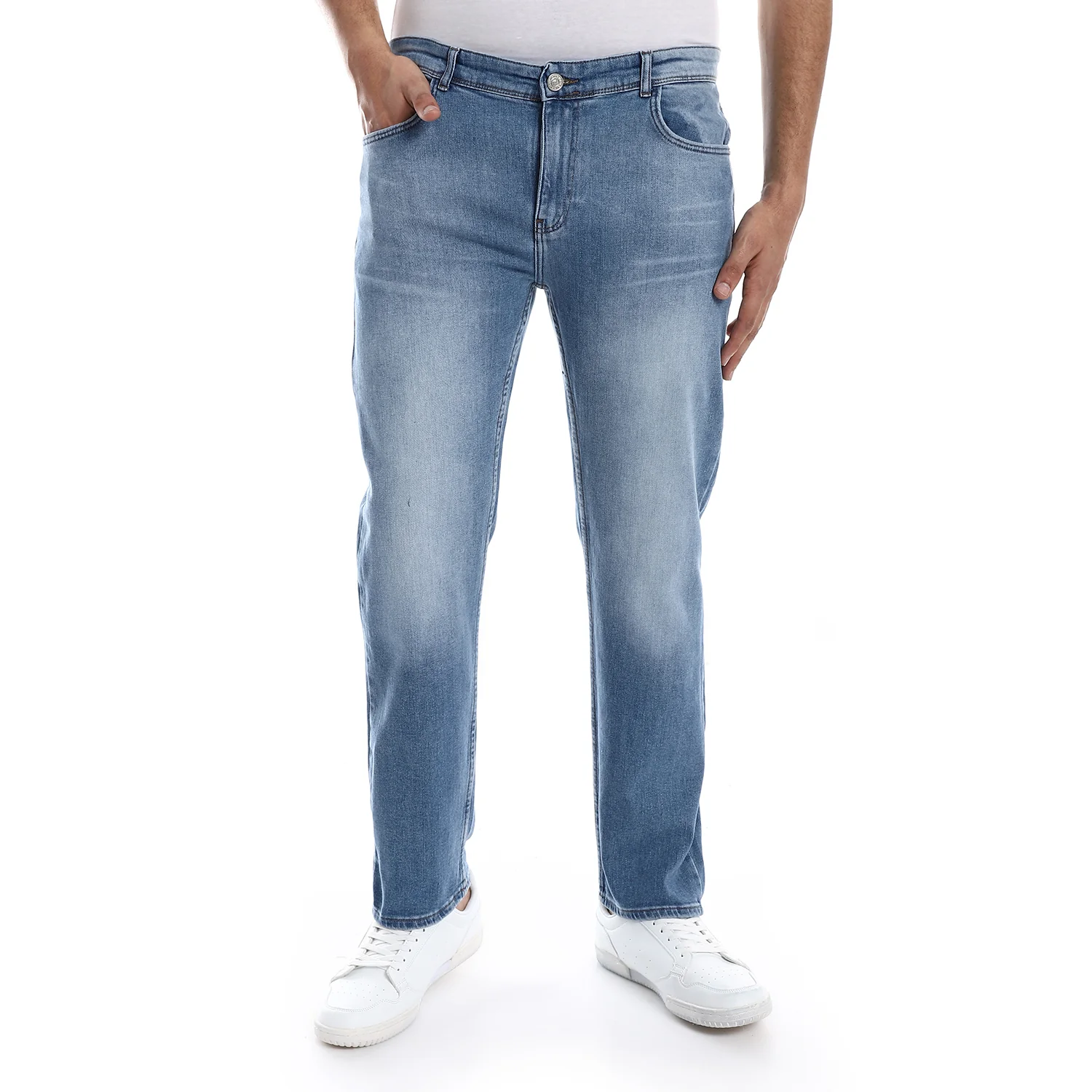 ACTIVNEW REGULER JEANS PANTS - BLUE - Image 4