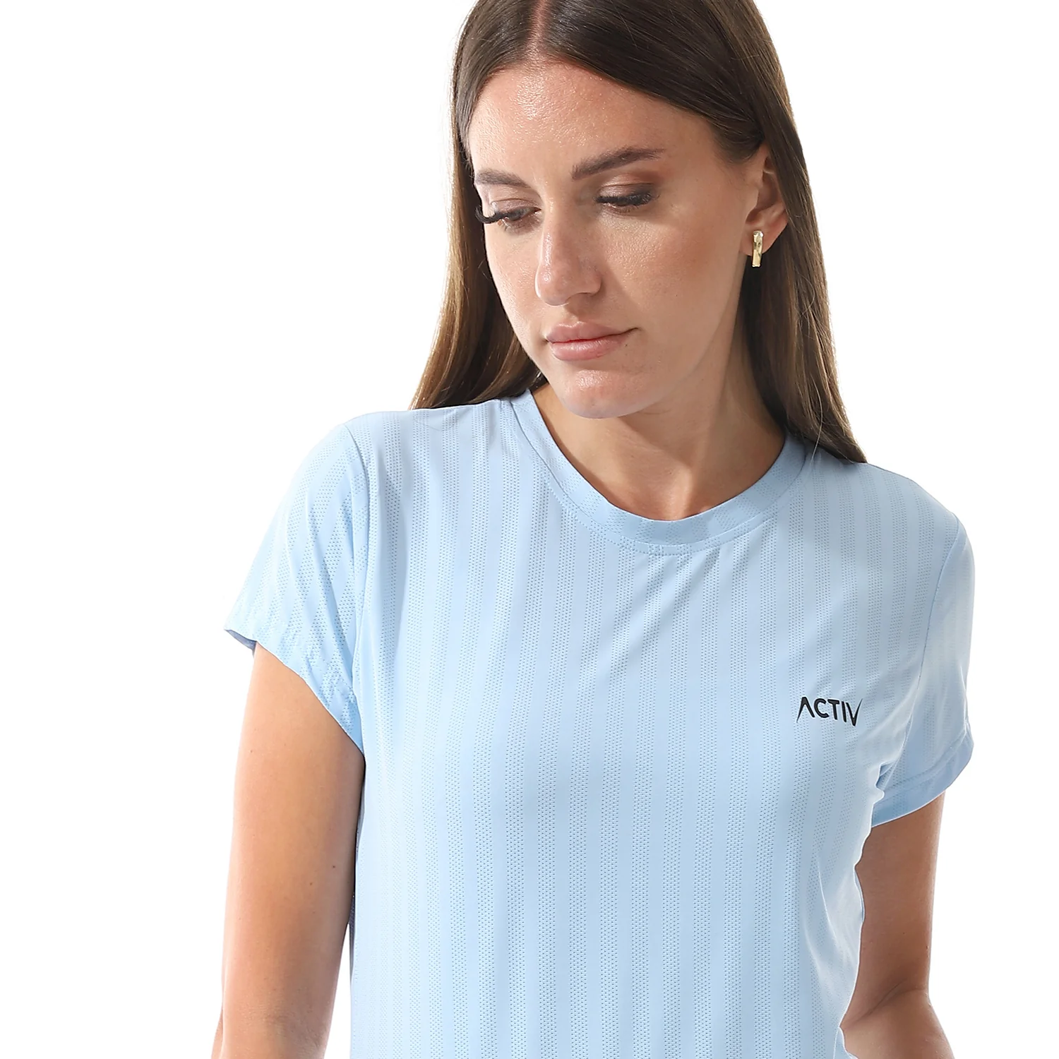 ACTIVNEW WOMEN'S T-SHIRT - SKY BLUE - Image 3