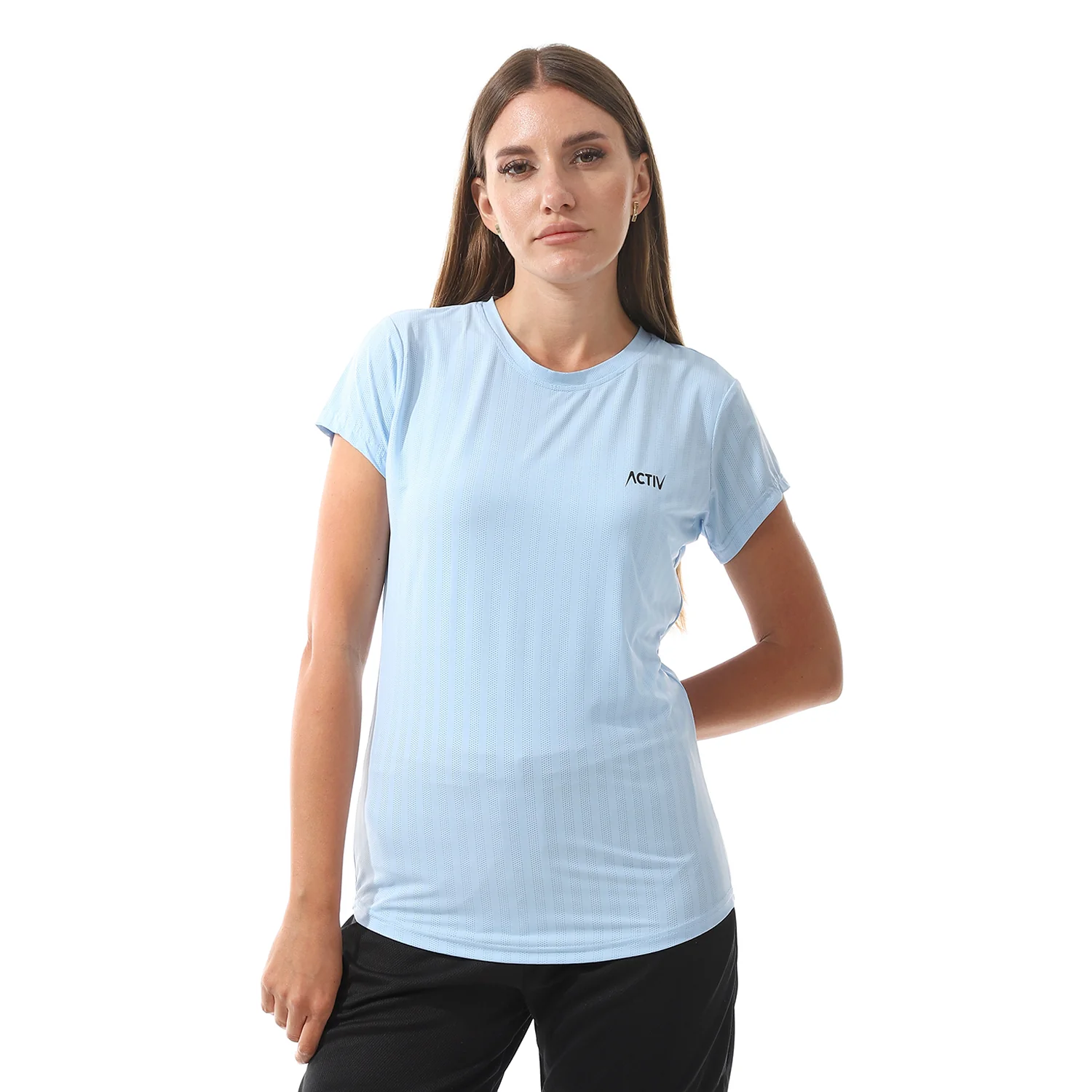 ACTIVNEW WOMEN'S T-SHIRT - SKY BLUE - Image 4