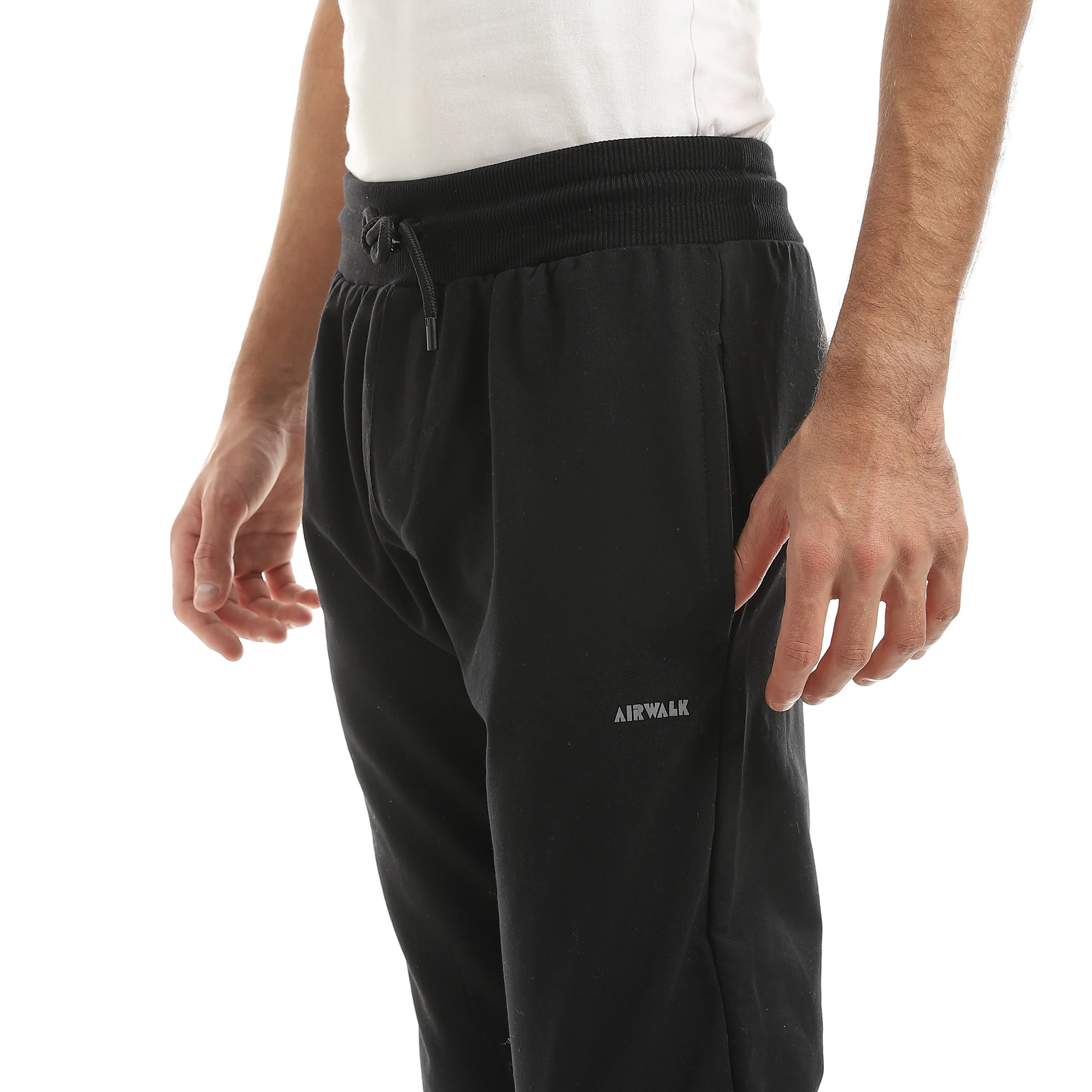 AIRWAK MENS ELASTIC-CUFF PANTS - كحلي - Image 4