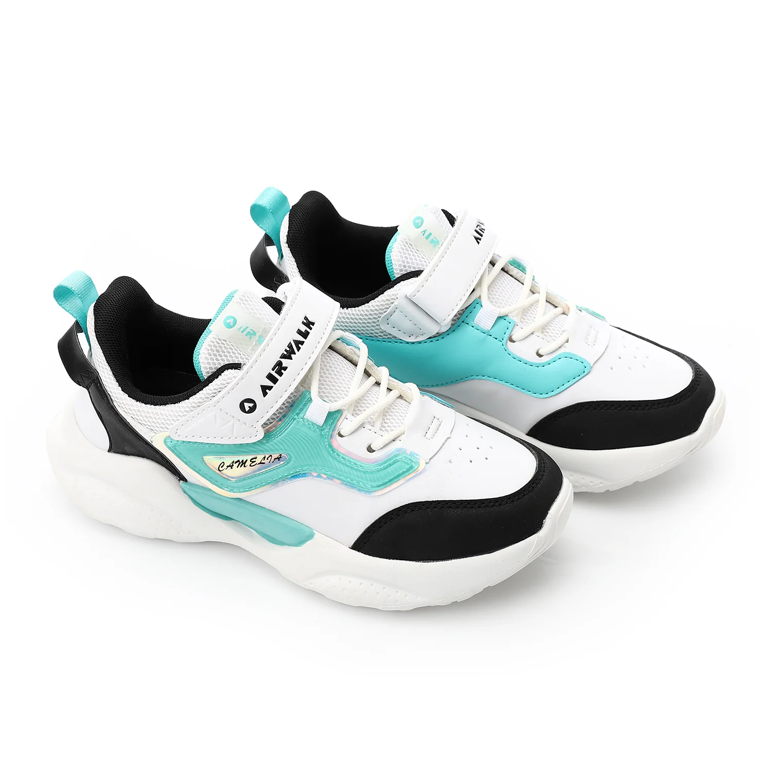 AIRWALK FASHION VELCRO SHOES - ابيض - Image 2