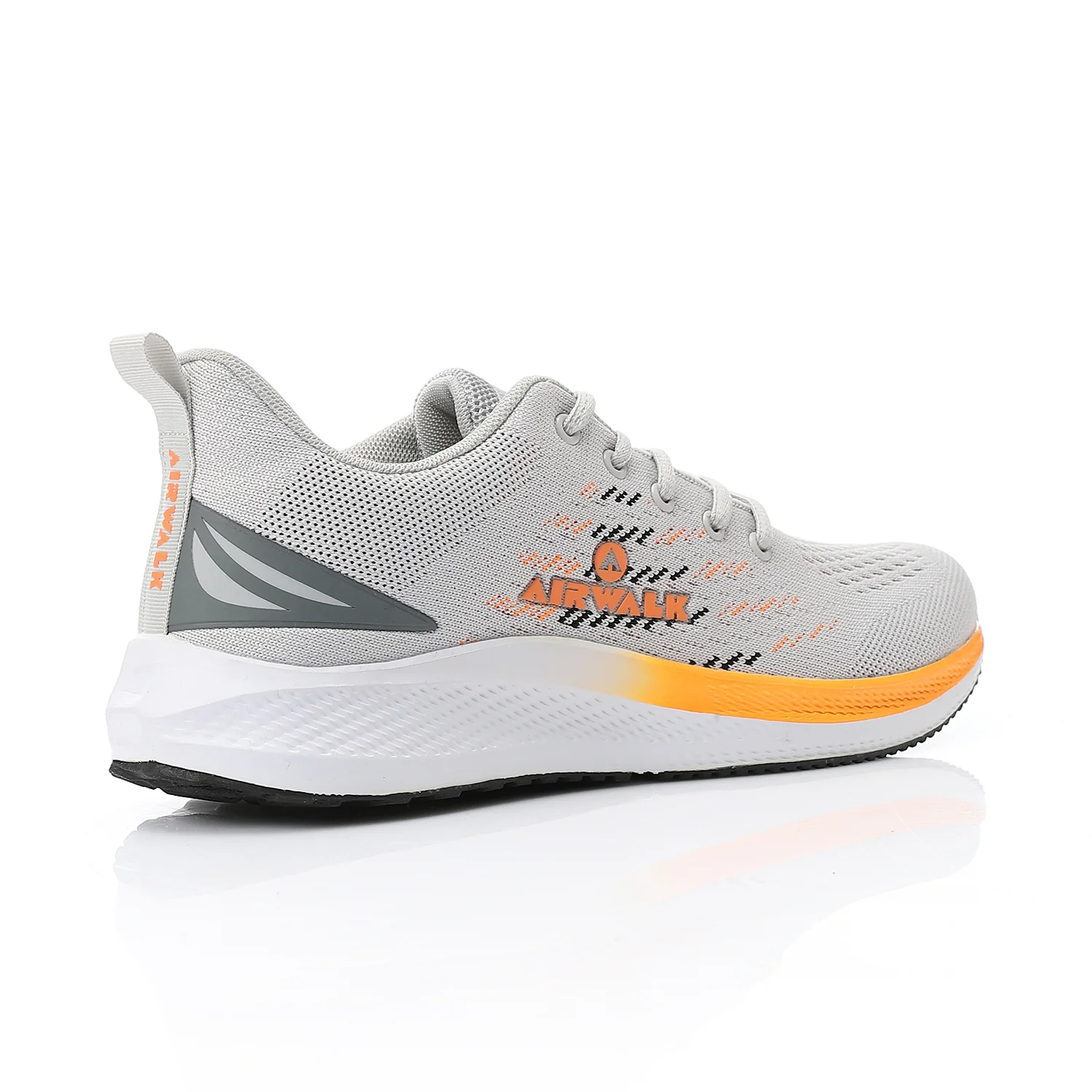 AIRWALK MEN'S FASHION SHOES - رمادي فاتح*برتقالي - Image 3