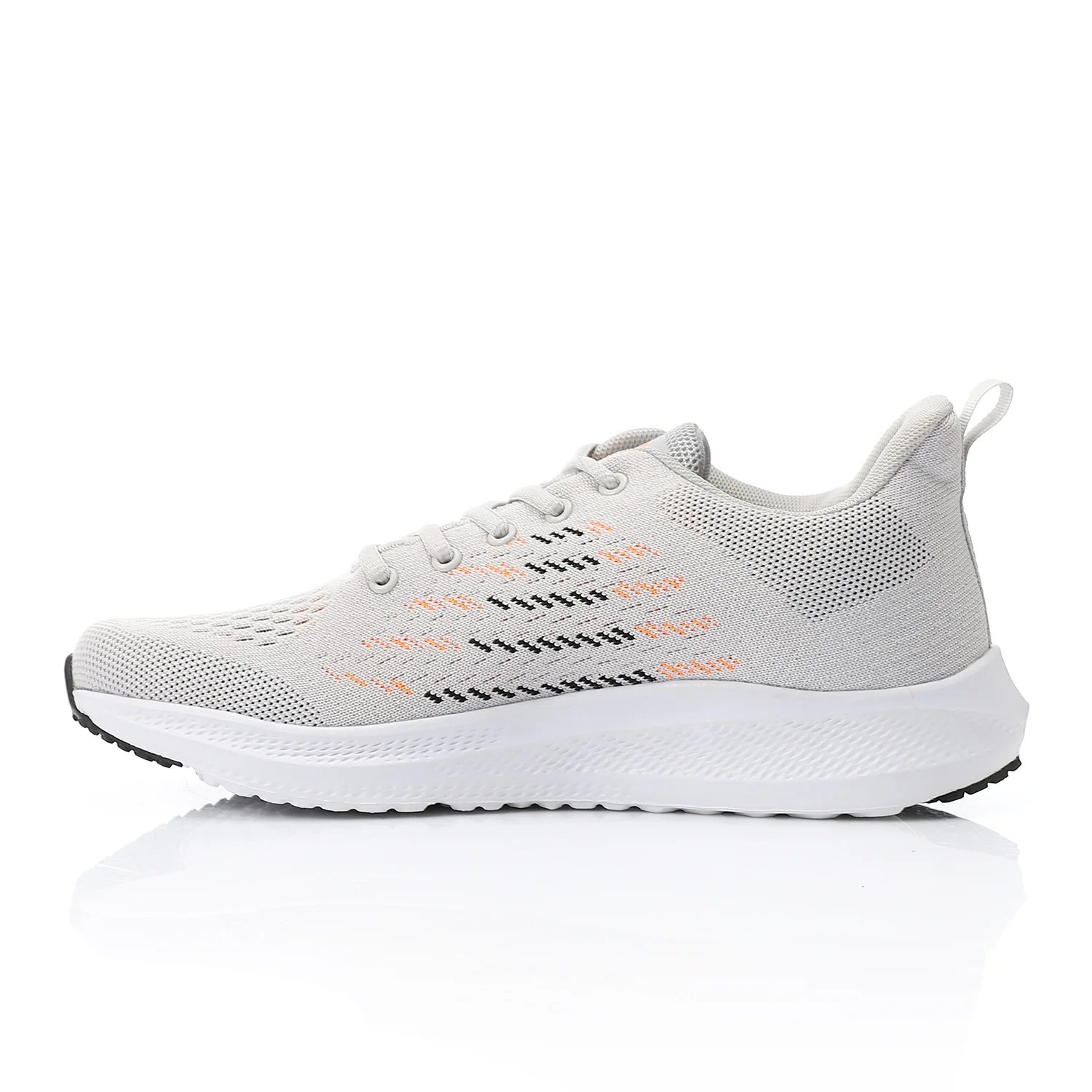 AIRWALK MEN'S FASHION SHOES - رمادي فاتح*برتقالي - Image 4