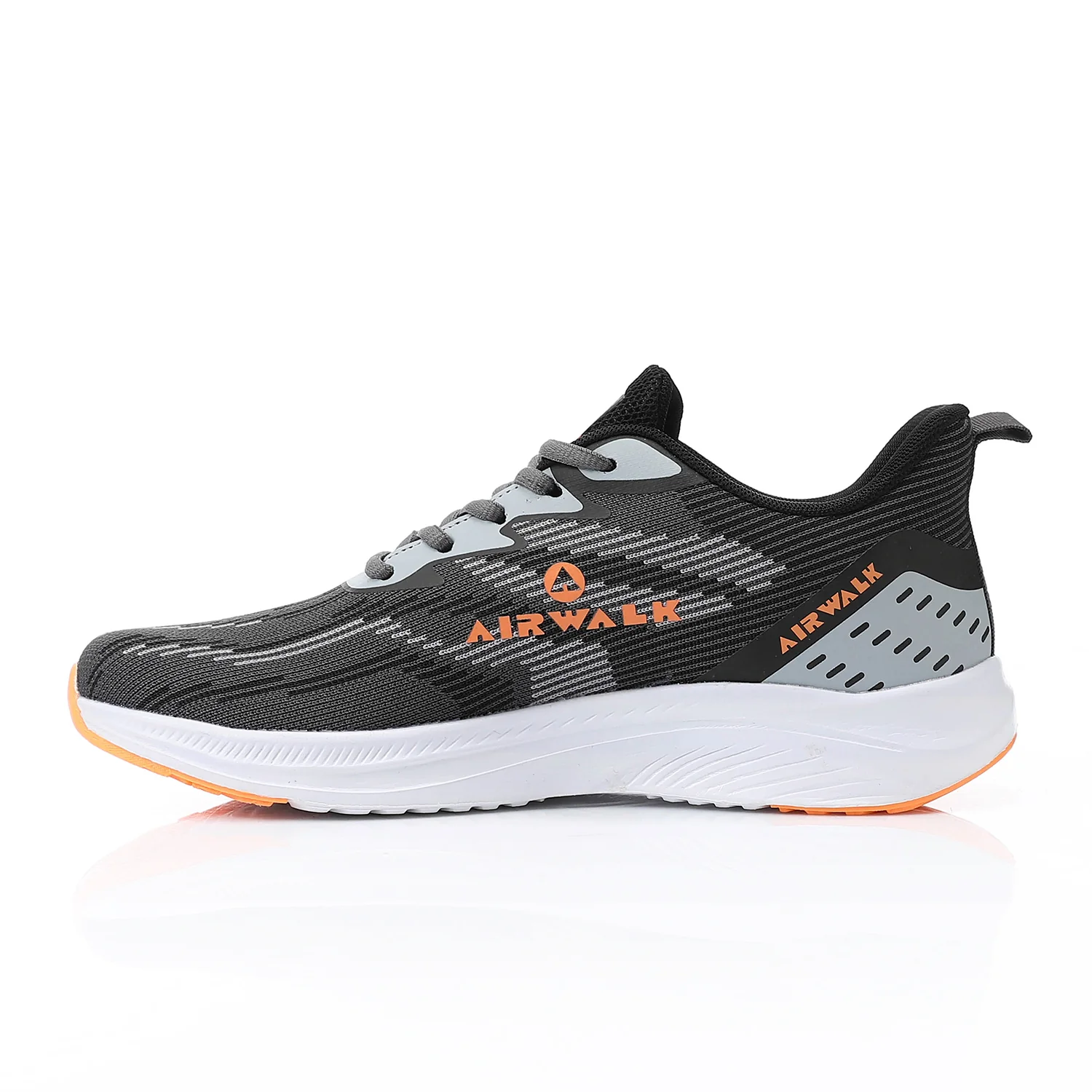 AIRWALK MEN'S FASHION SHOES - رمادي غامق*اسود - Image 4