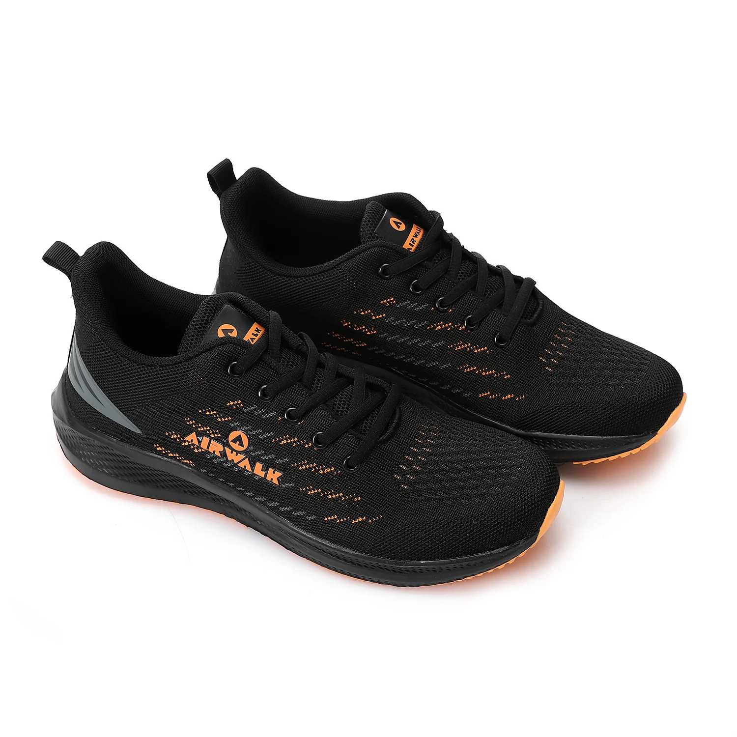 AIRWALK MEN'S FASHION SHOES - اسود*برتقالي - Image 2