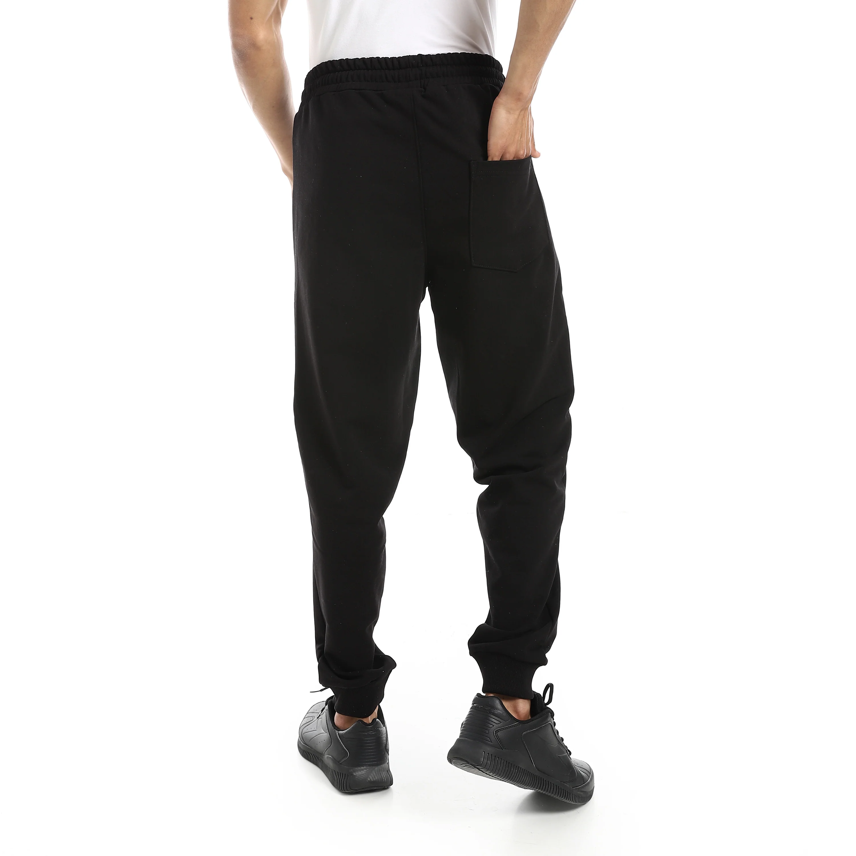 AIRWALK MEN'S MELTON JOGGERS - اسود - Image 3