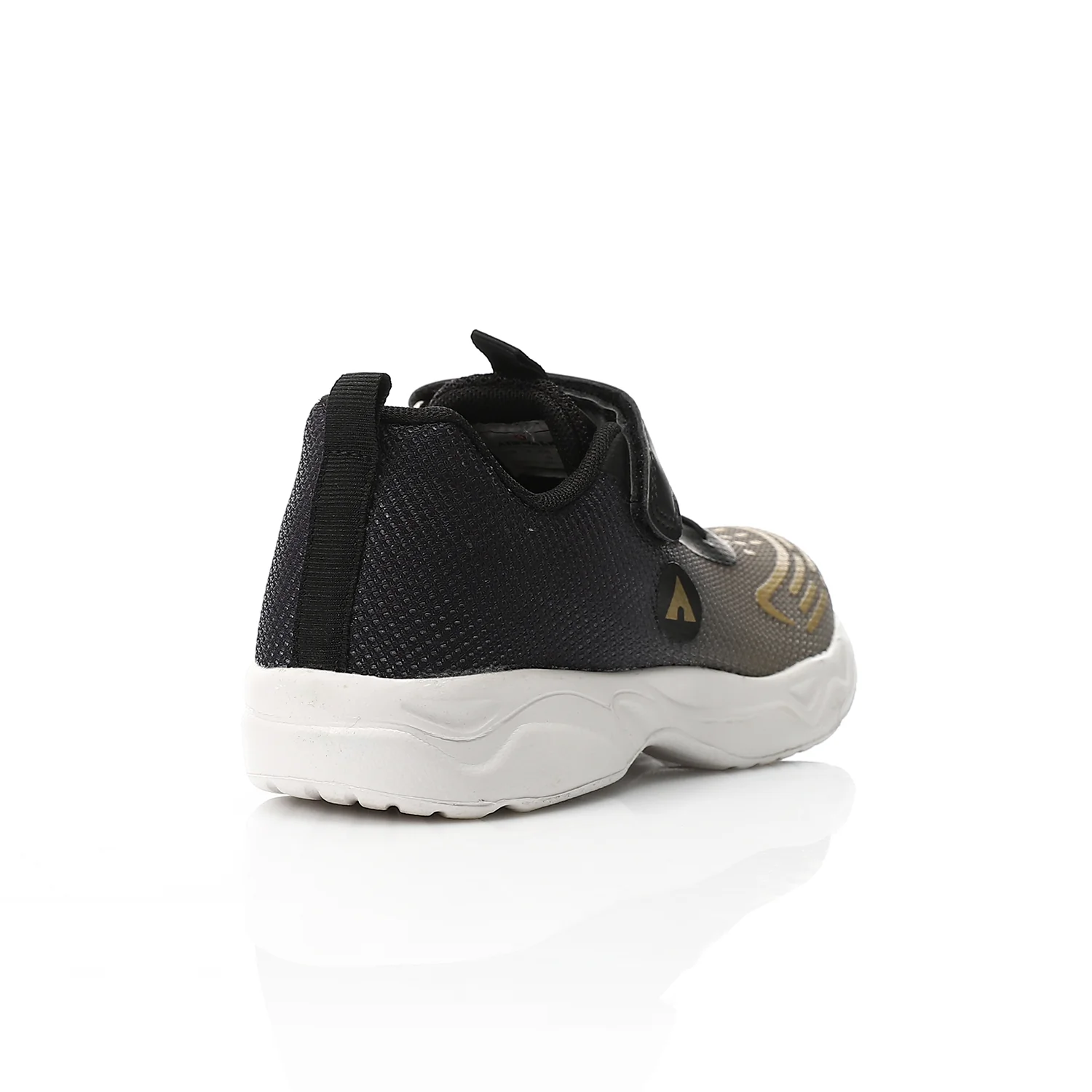 AIRWALK VELCRO KIDS SHOES - اسود*ذهبي - Image 3