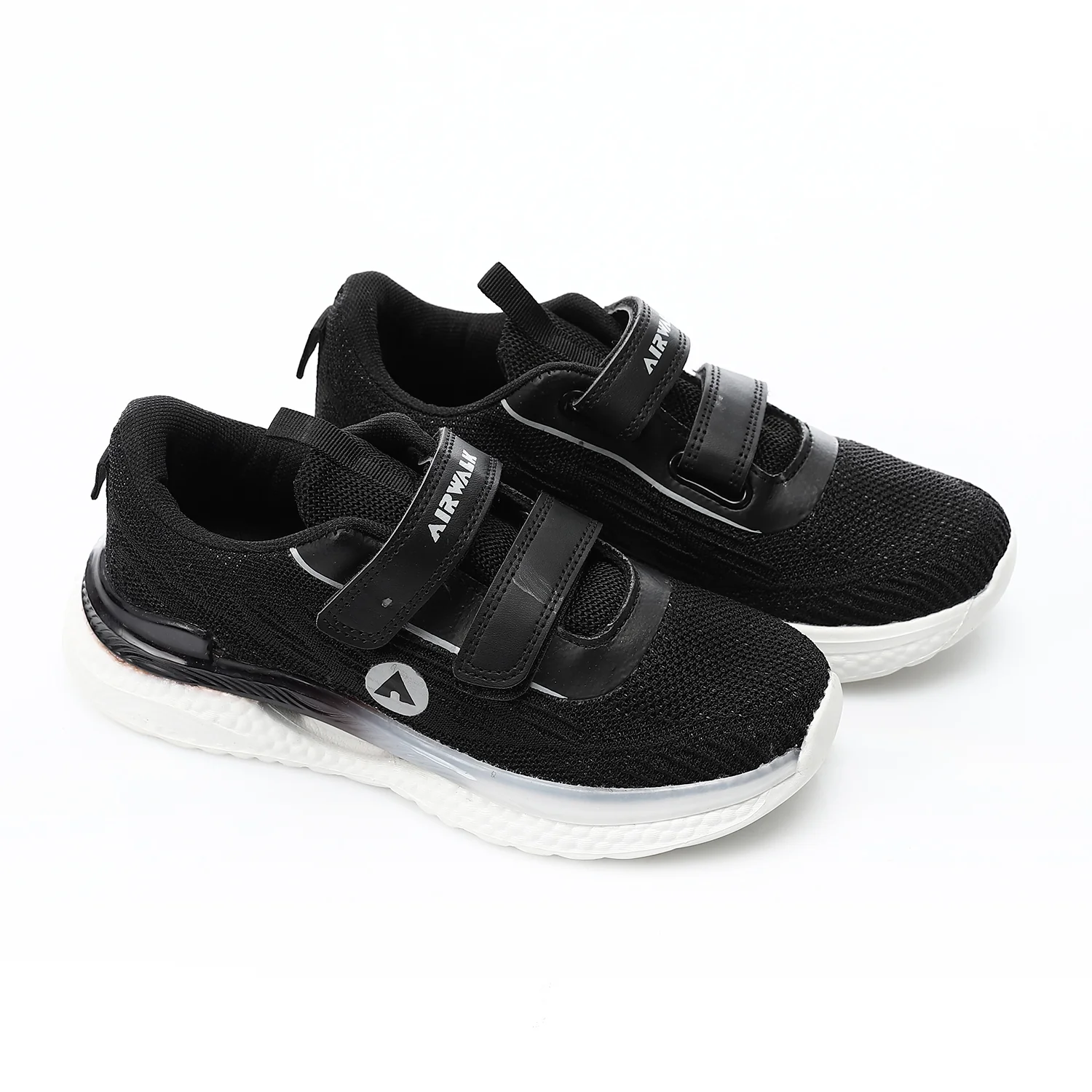 AIRWALK VELCRO KIDS SHOES - اسود - Image 2
