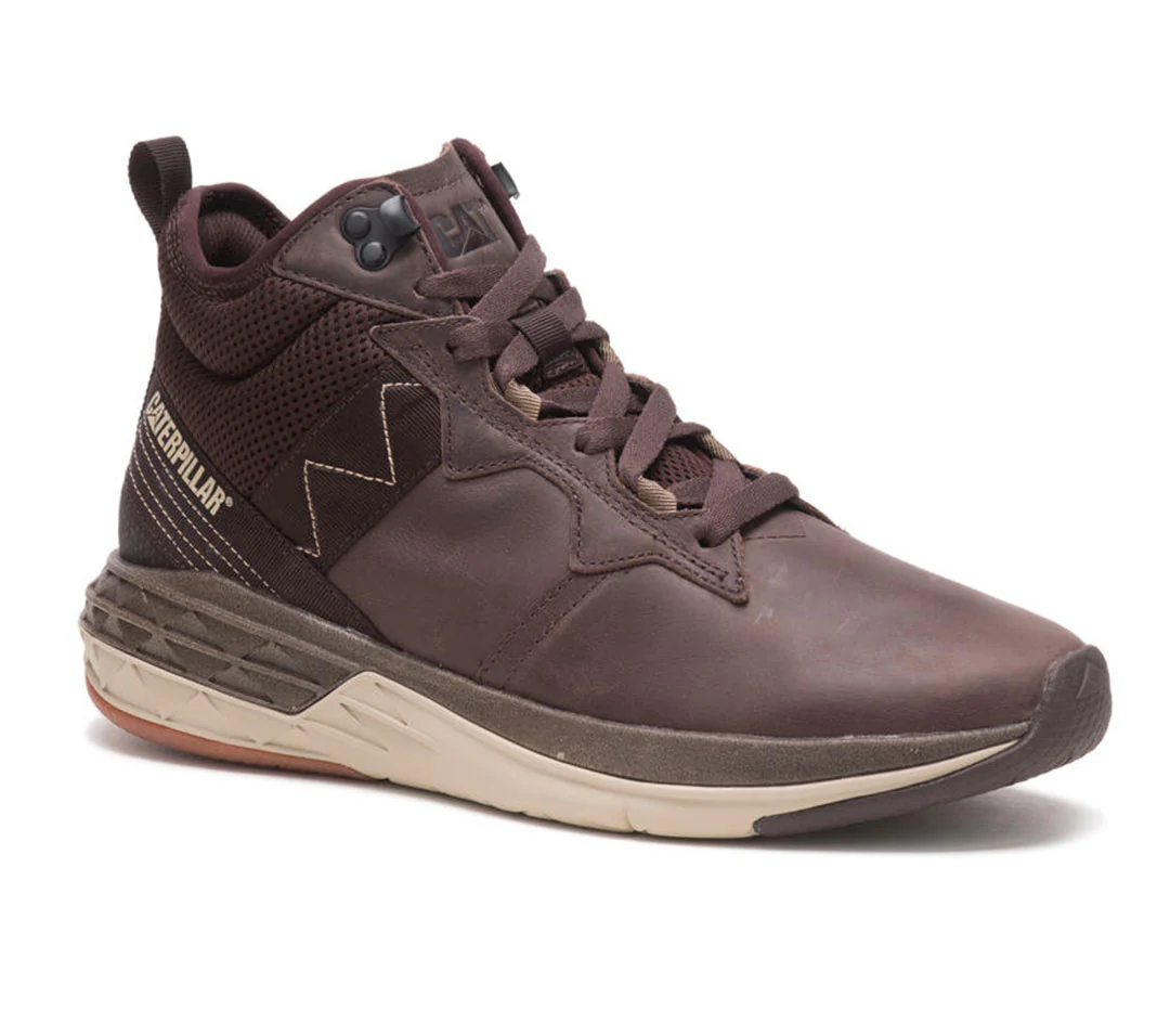 CAT CITYROGUE MID MENS SHOES - COFFEE - Image 2