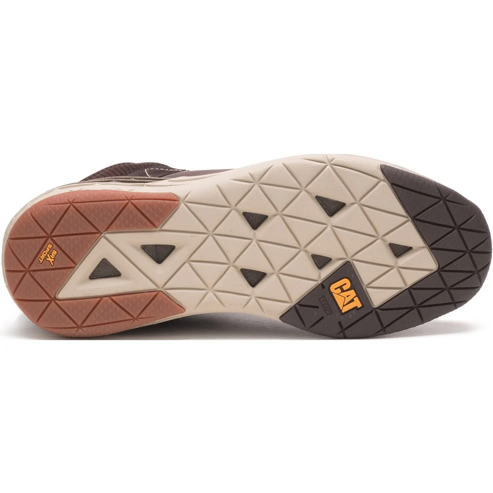 CAT CITYROGUE MID MENS SHOES - COFFEE - Image 4