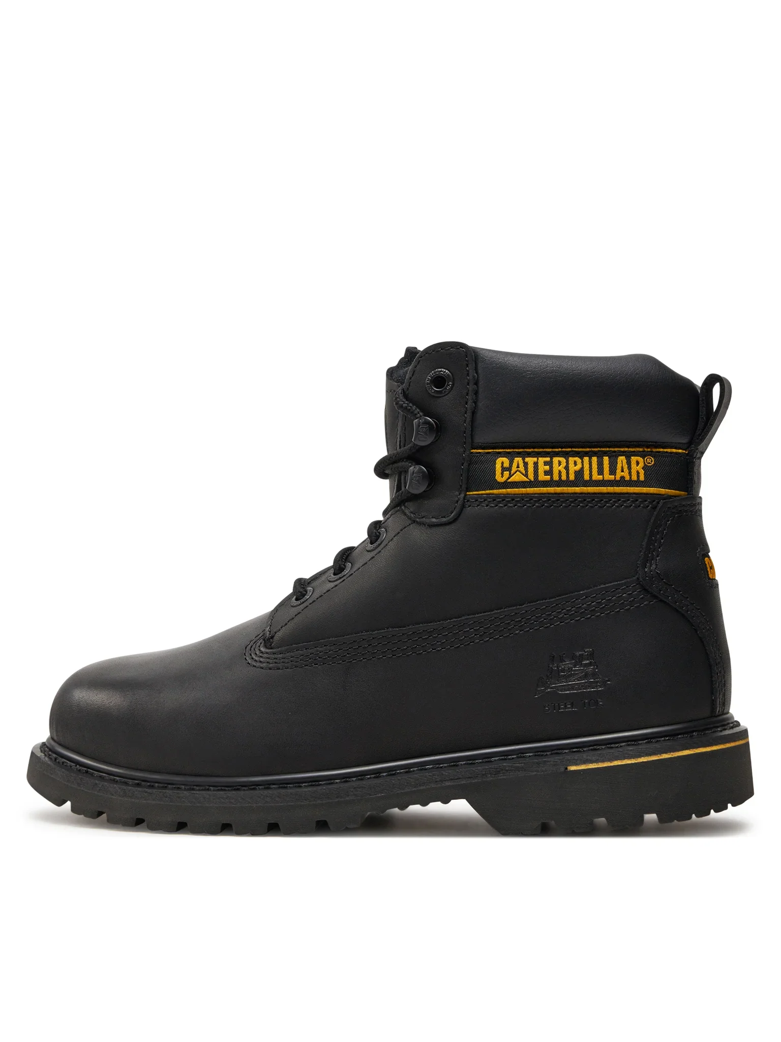 CAT HOLTON S3 HRO SRC SHOES - اسود - Image 4