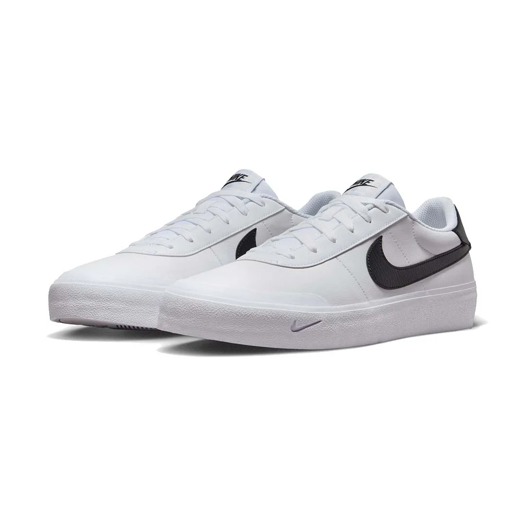 COURT SHOT INDOOR SHOES - WHT & BLK - Image 3