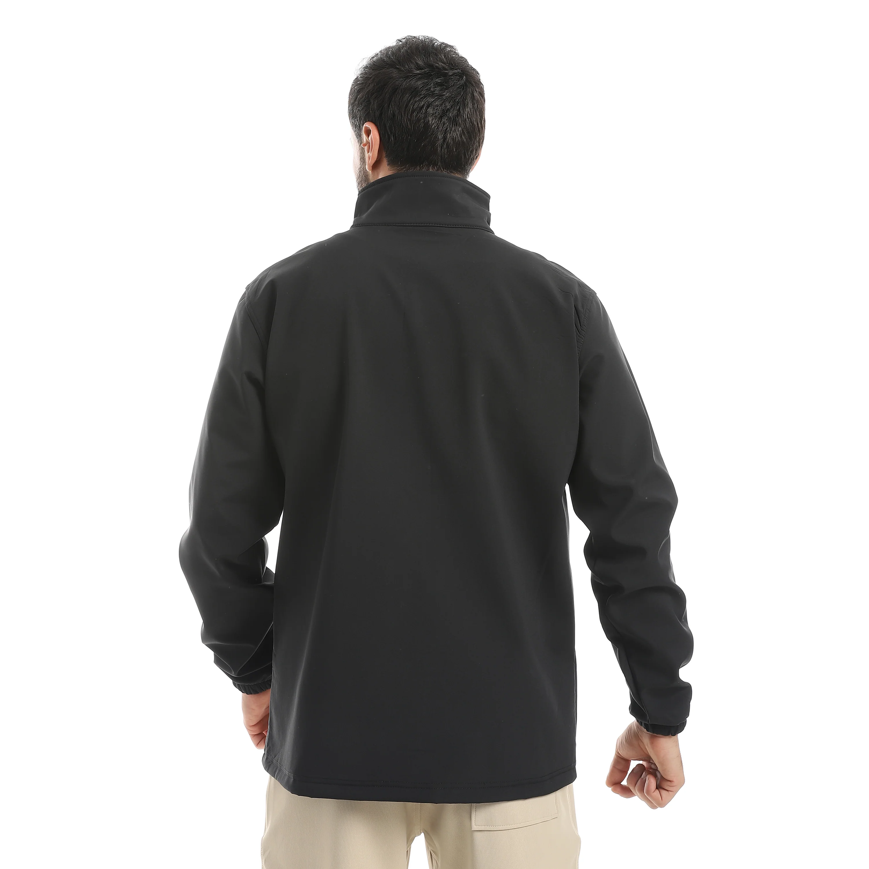 JACKET W. CHEST PANEL AND MESH - كحلي - Image 3