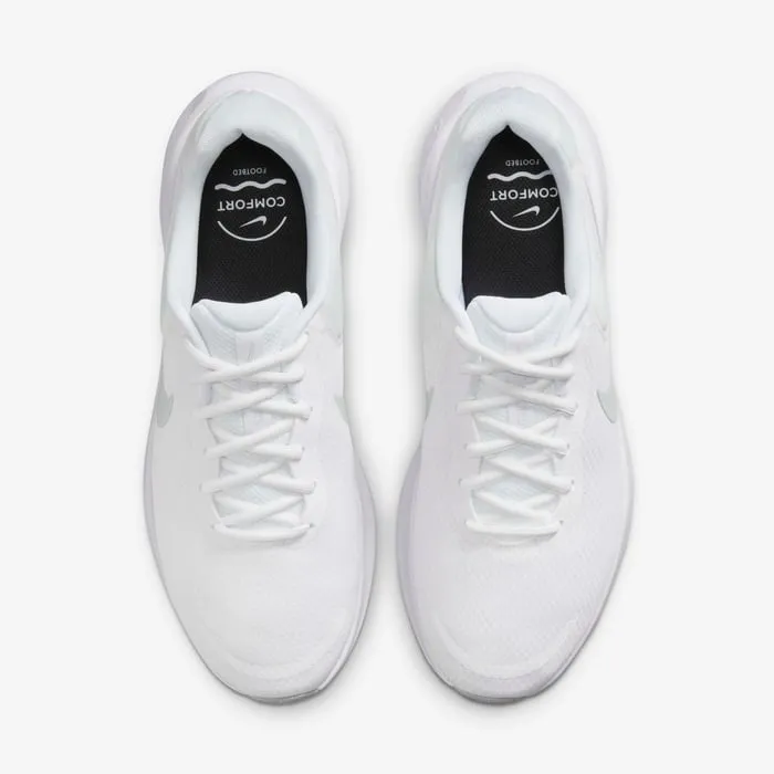 NIKE REVOLUTION 7 RUNNING SHOE - WHITE - Image 6