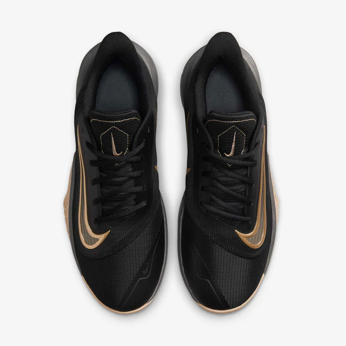 PRECISION VII BASKETBALL SHOES - BLK & GOLD - Image 5