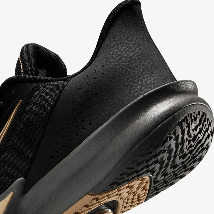 PRECISION VII BASKETBALL SHOES - BLK & GOLD - Image 6